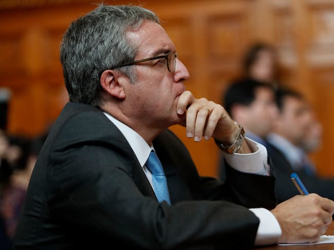 8 de Noviembre del 2017/SANTIAGO
Corte de Apelaciones de Santiago dio a conocer la sentencia íntegra tras confirmación de desafuero del senador Iván Moreira. En la imagen el abogado defensor de Ivan Moreira, Gabriel Zaliasnik
FOTO:FRANCISCO FLORES SEGUEL/AGENCIAUNO