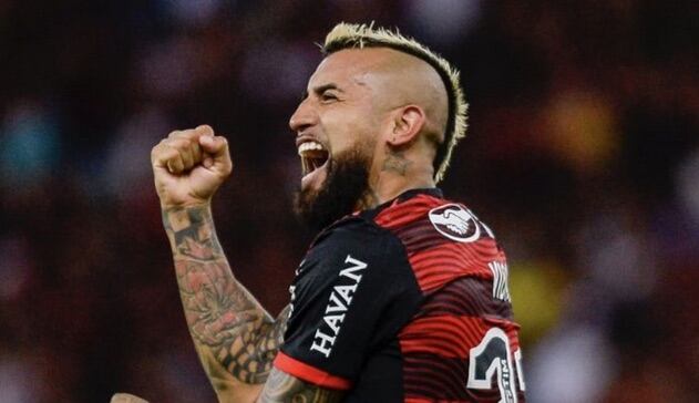 Captura Arturo Vidal Flamengo