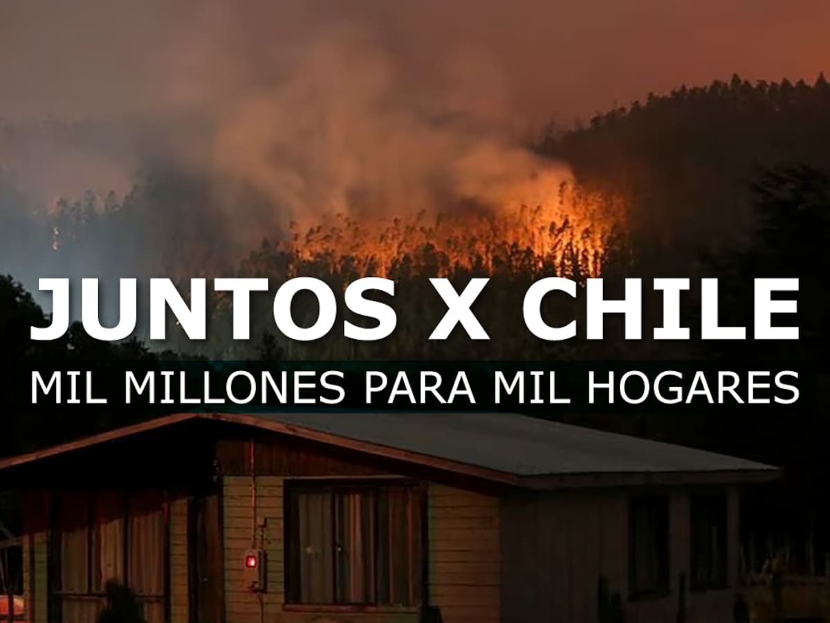 «Juntos por Chile»: Hogar de Cristo busca reunir $1.000 millones para reconstruir viviendas afectadas por incendios forestales