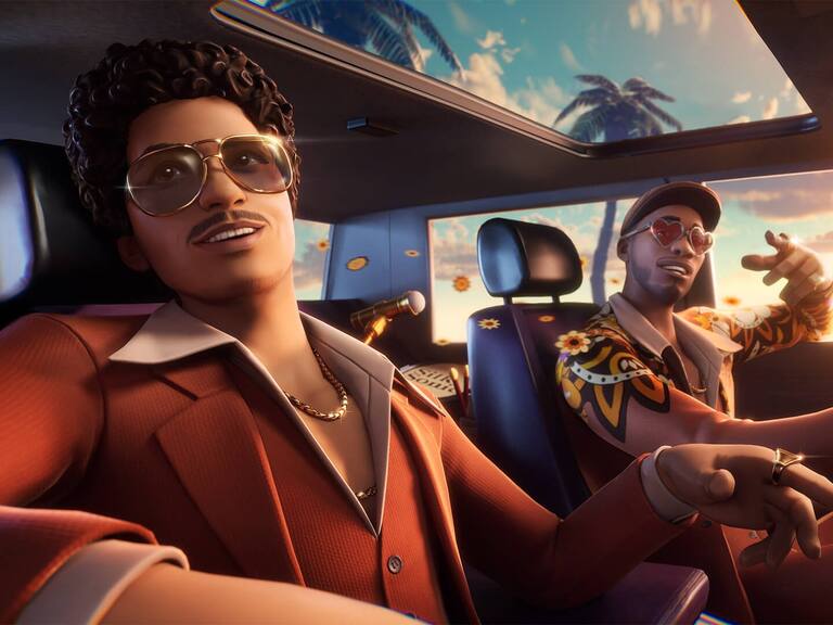 Bruno Mars y Anderson Paak - skin Fortnite