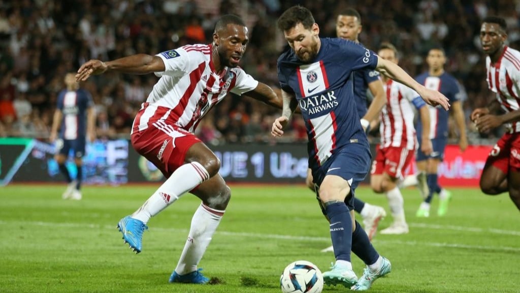 Lionel Messi vuelve a lucirse en goleada del PSG ante el Ajaccio por la Ligue 1 de Francia