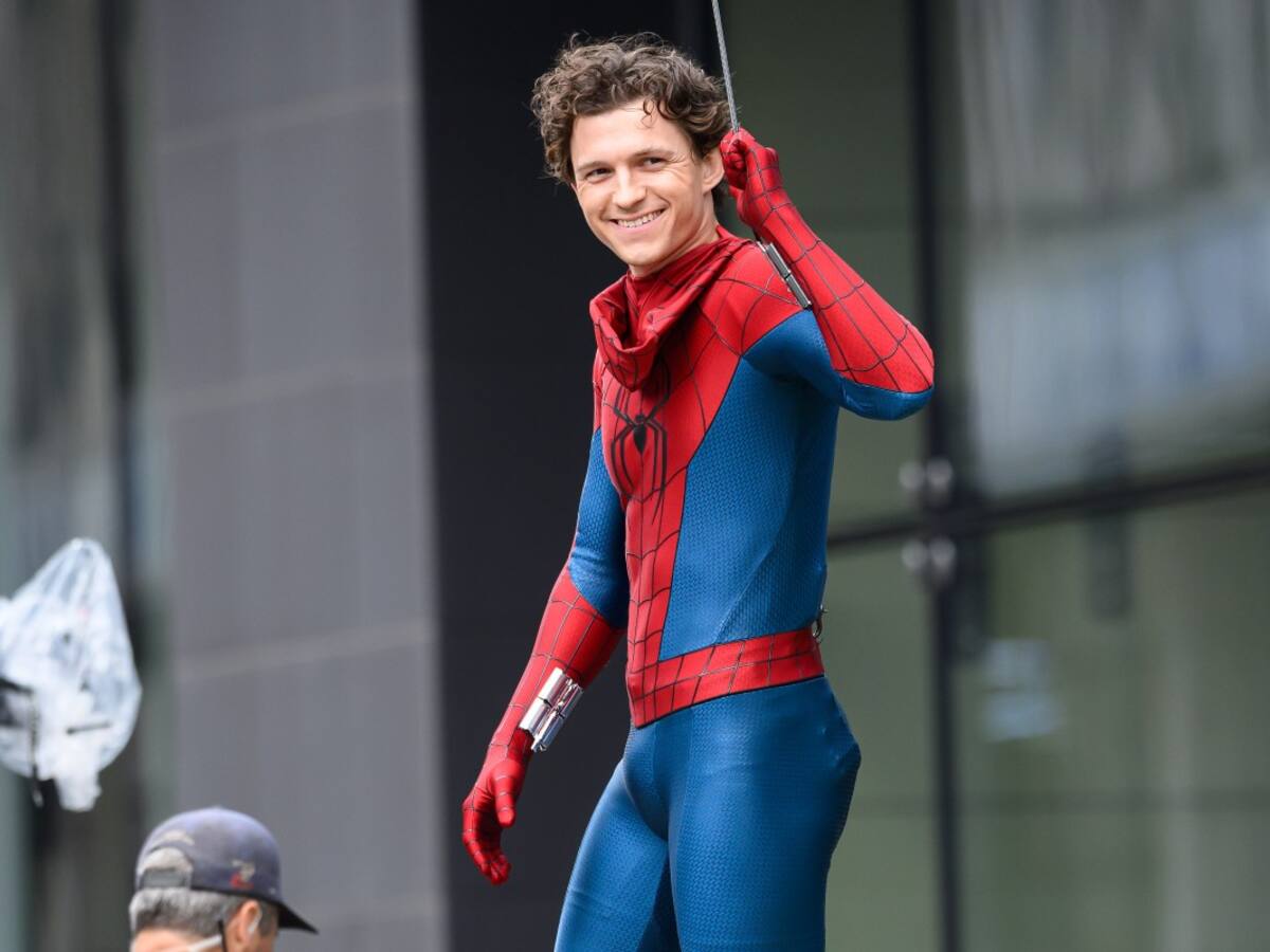 El rodaje de “Spider‑Man: Brand New Day" fascina a los fanáticos con un heroico Tom Holland
