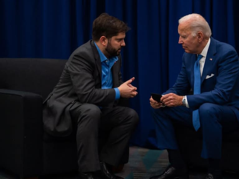 Finaliza reunión bilateral entre Gabriel Boric y Joe Biden: duró casi 45 minutos
