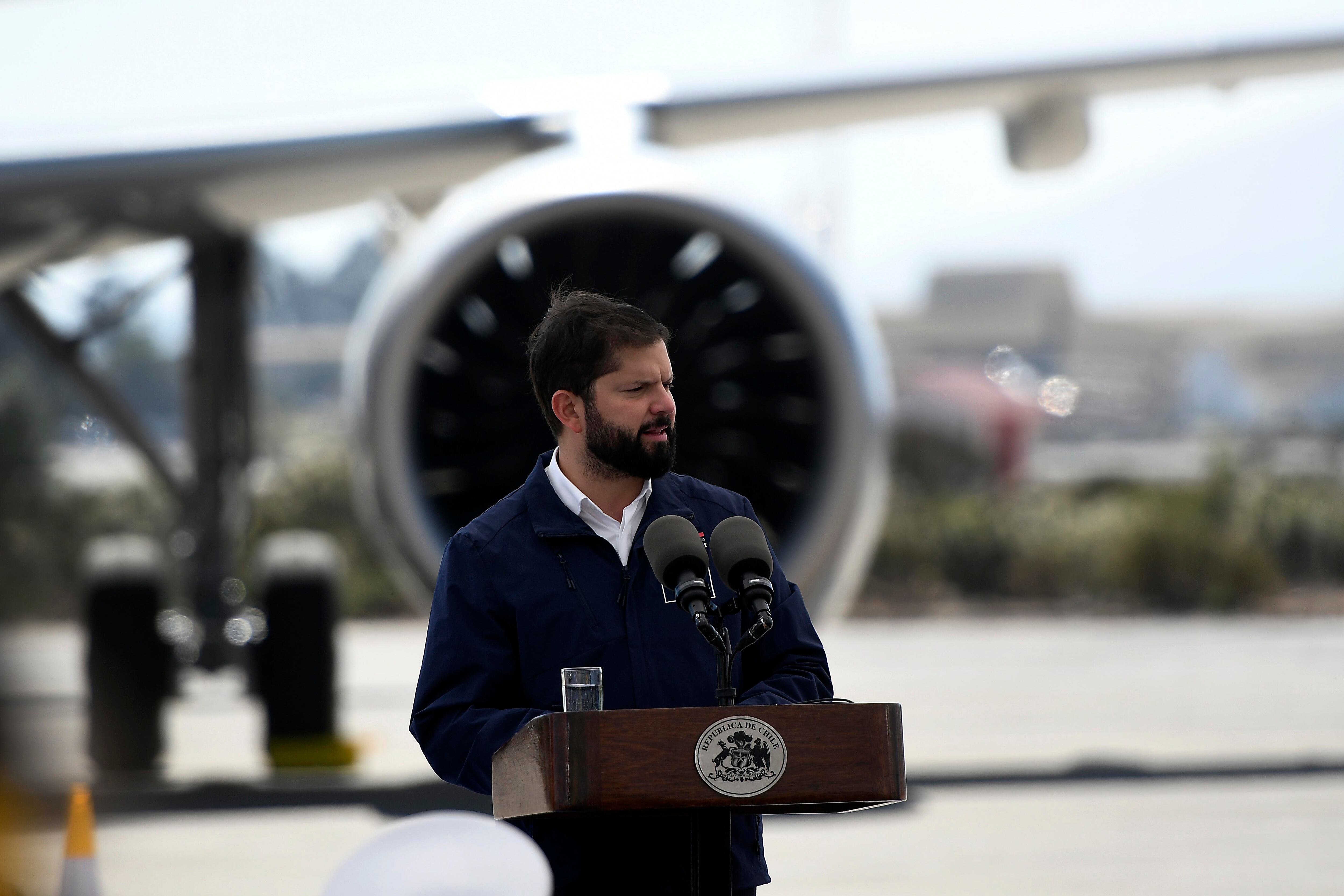 Agencia Uno | El Presidente Gabriel Boric anuncia la construcción del nuevo Aeropuerto de Viña del Mar