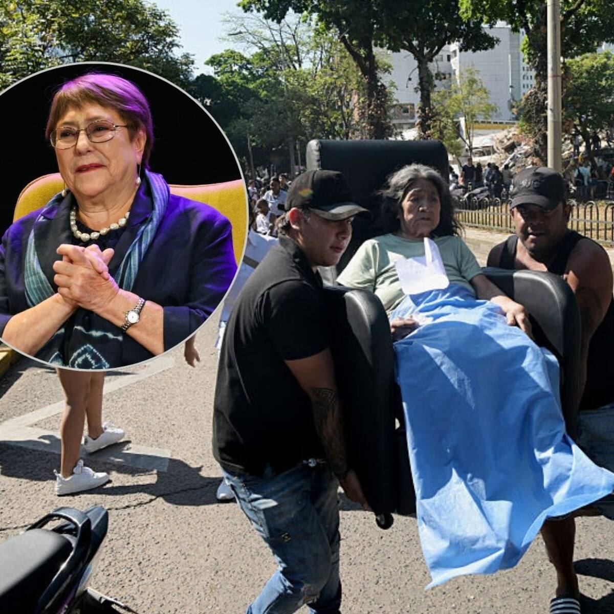 Terremoto en Colombia: Michelle Bachelet interrumpe sus actividades y pide ayuda internacional
