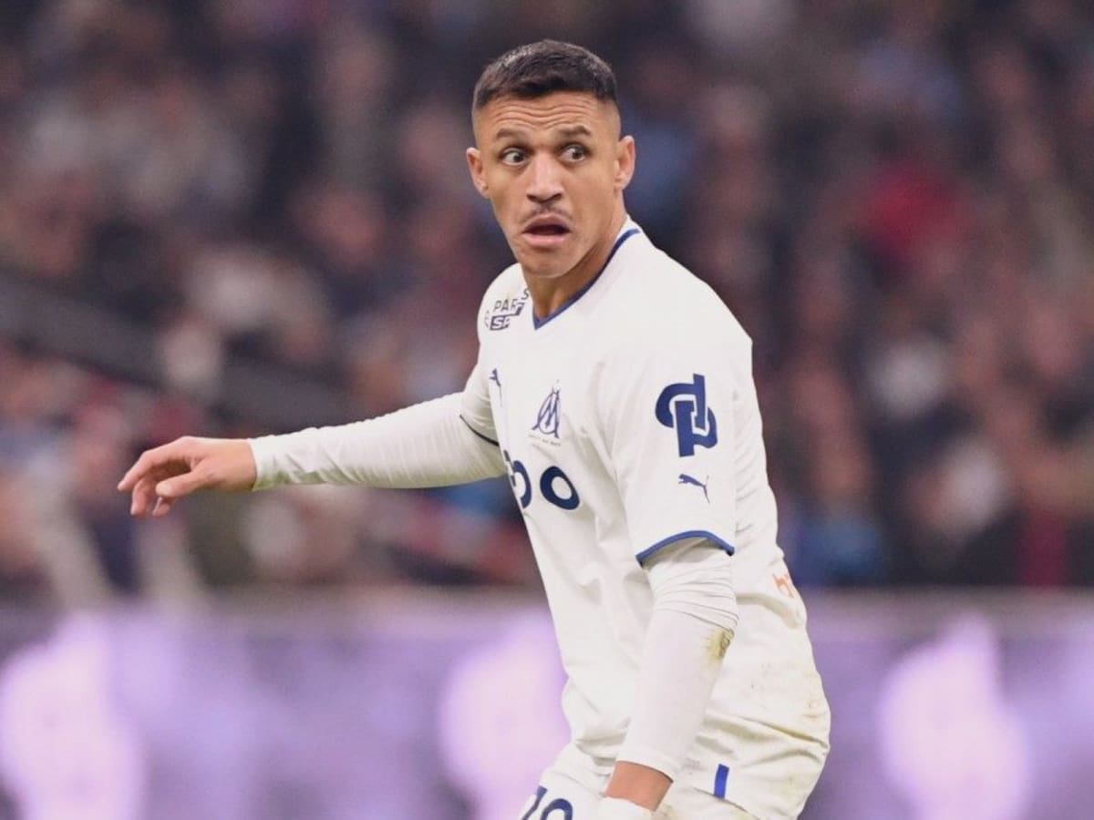 Alexis Sánchez no está conforme con su posición en el Marsella: «Toca sacrificarme por el equipo»
