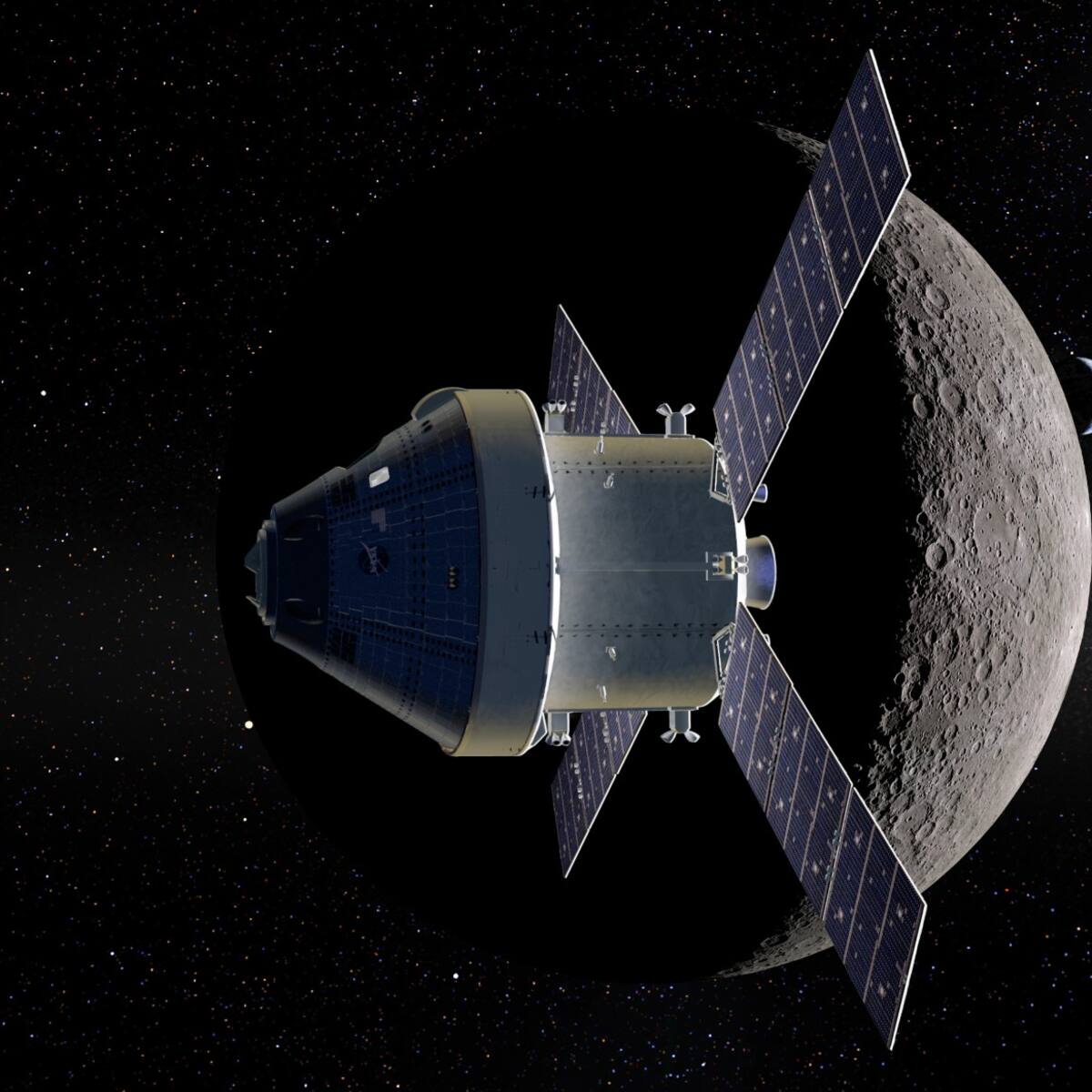 Rumbo a casa: La cápsula Orión ejecuta con éxito su primer ajuste para el regreso de la misión Artemis II