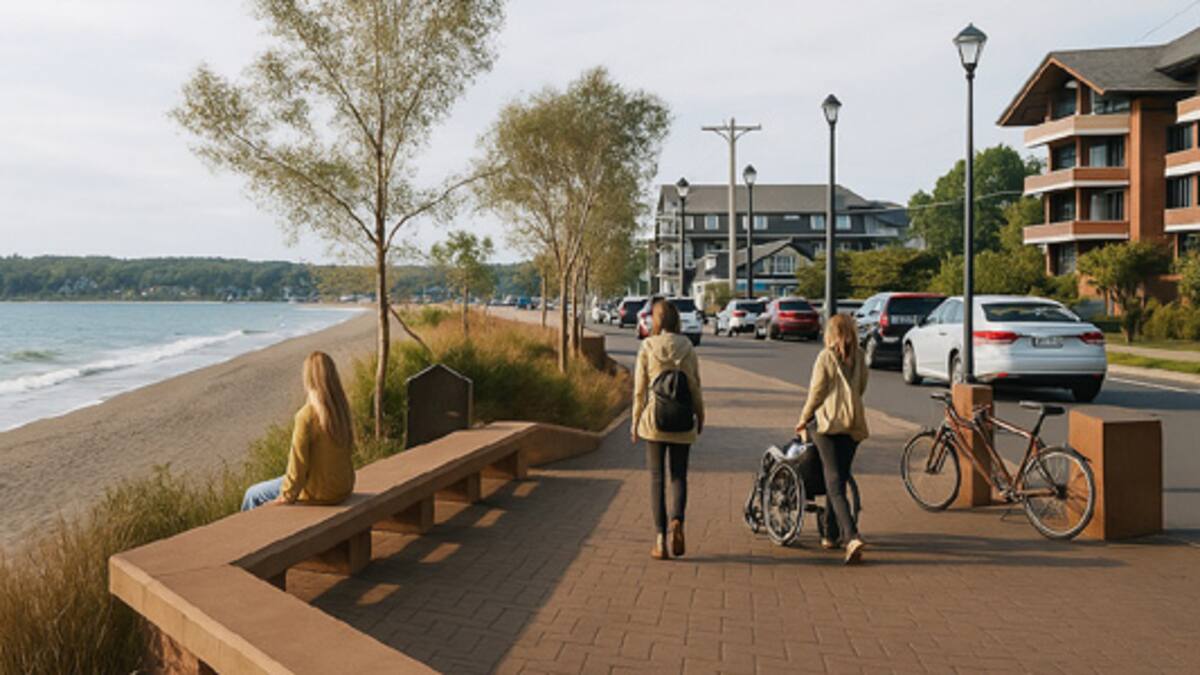 Así será la nueva costanera de Puerto Varas: megaproyecto incluye playa principal y áreas verdes