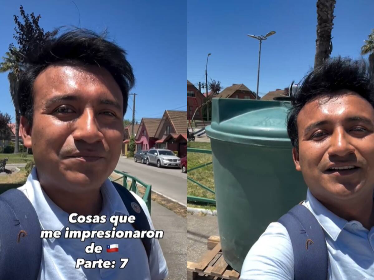 Extranjero vivió corte de agua en Chile y alucinó con este detalle: “Jamás lo vi en México”