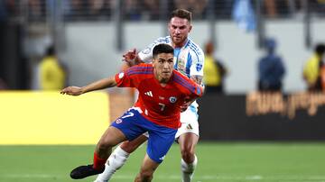 Marcelino Núñez queda suspendido para el duelo de La Roja ante Bolivia