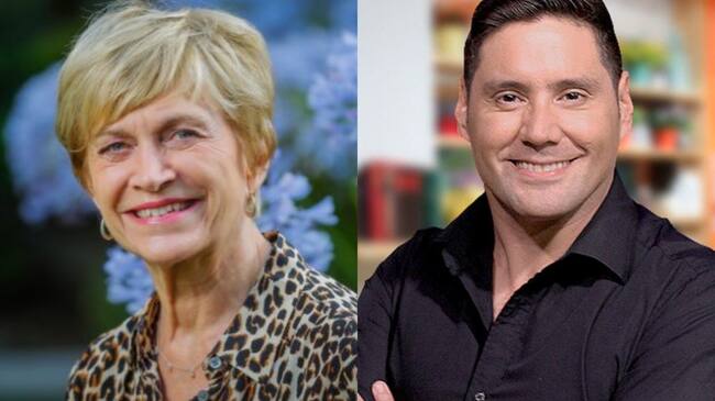 Evelyn Matthei y Pancho Saavedra