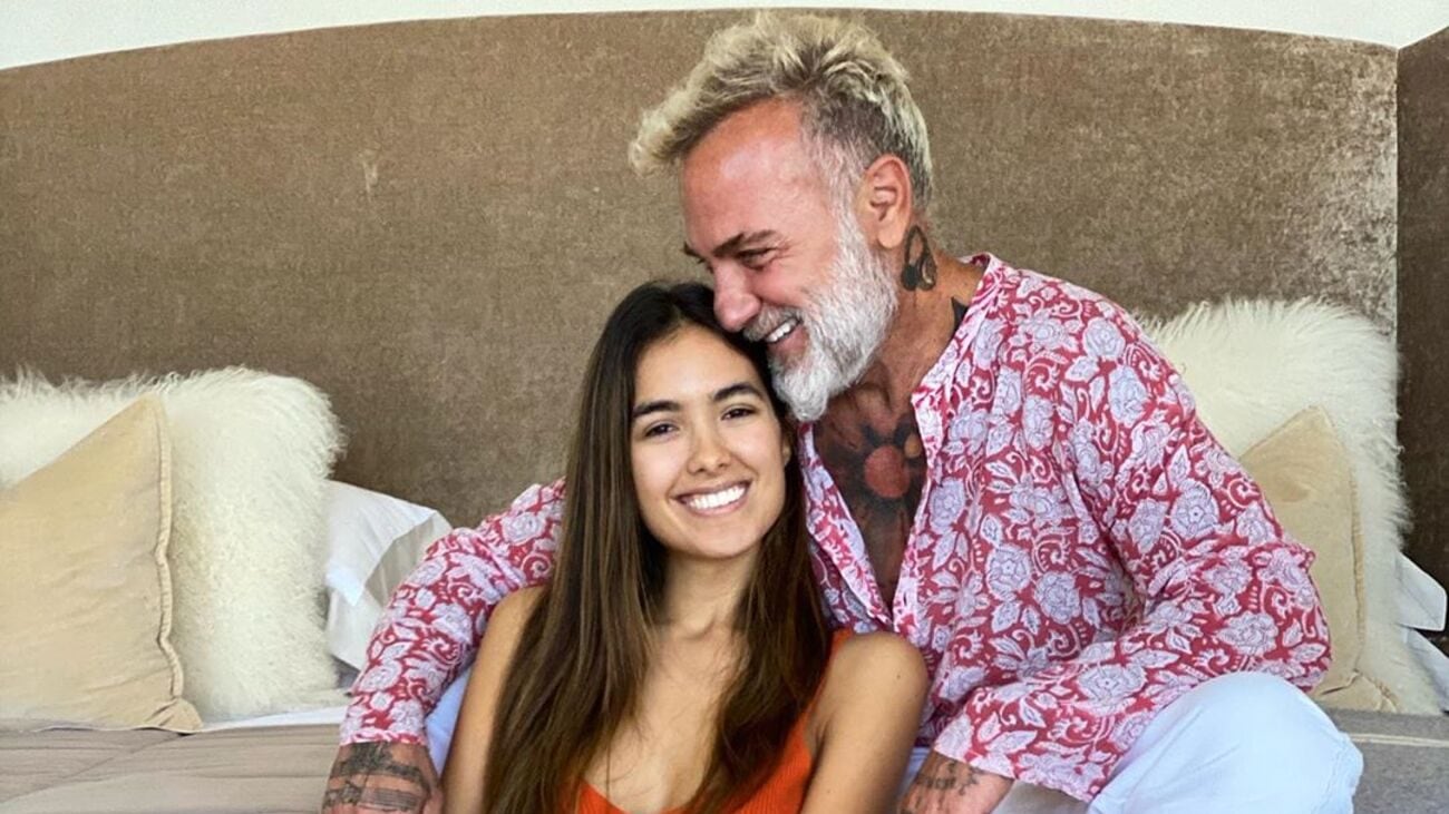Gianluca Vacchi y Sharon Fonseca