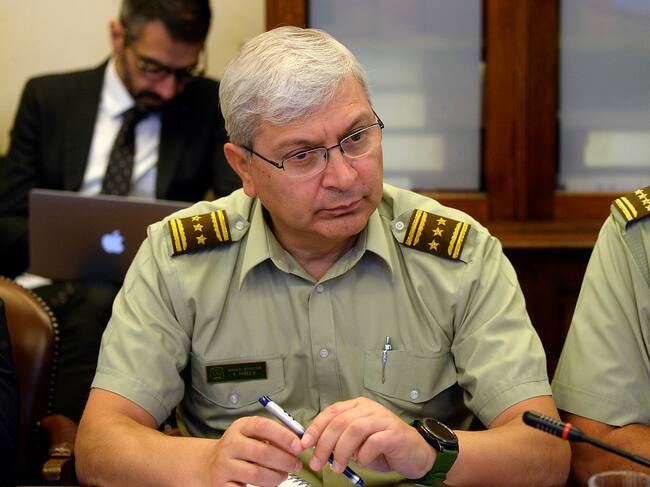 Agencia Uno | El general director de Carabineros, Ricardo Yáñez