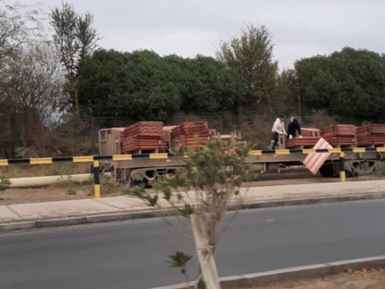 Registran robo de láminas de cobre desde un tren en Chuquicamata
