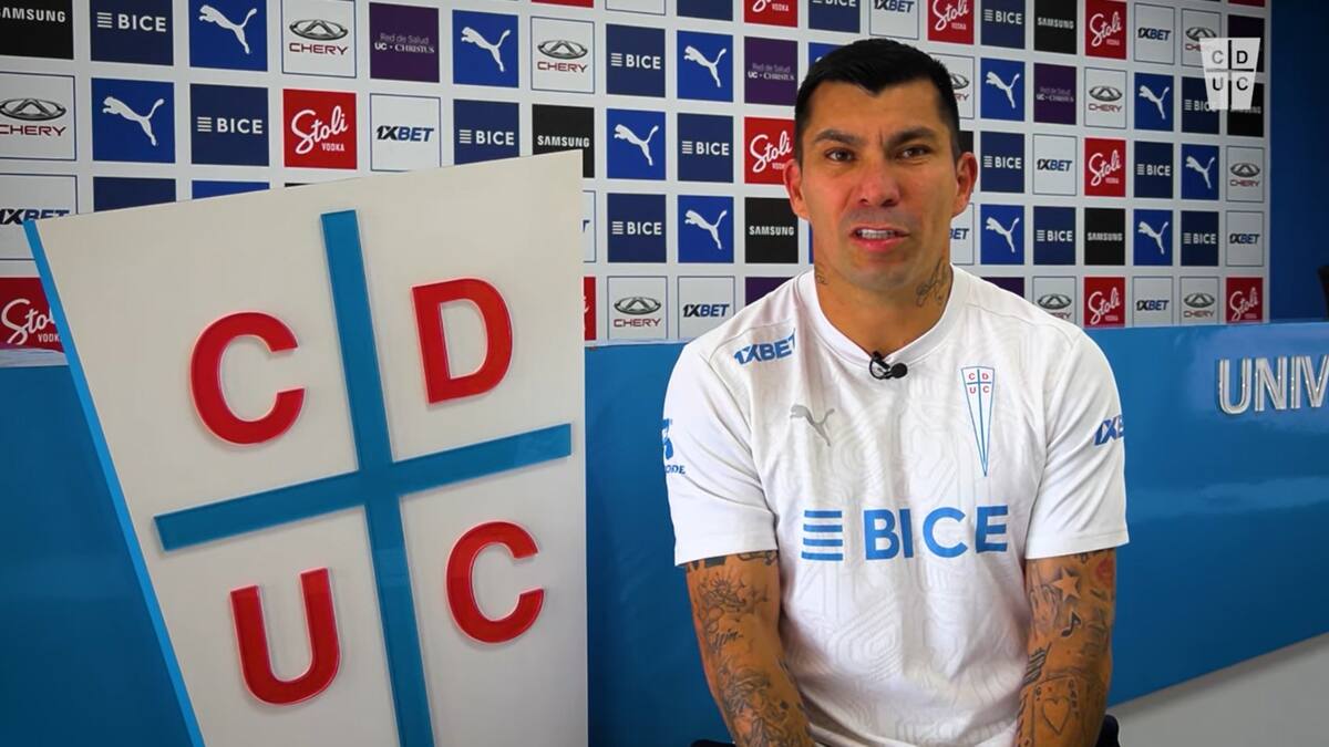 Gary Medel en su regreso oficial a la UC: “Me hubiese gustado estar dos o tres años antes”
