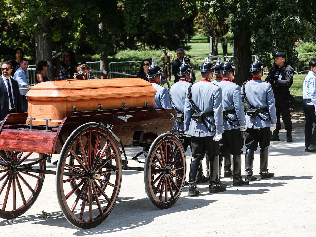 Las emotivas imágenes que deja el funeral de Estado del expresidente Sebastián Piñera realizado este viernes 9 de febrero