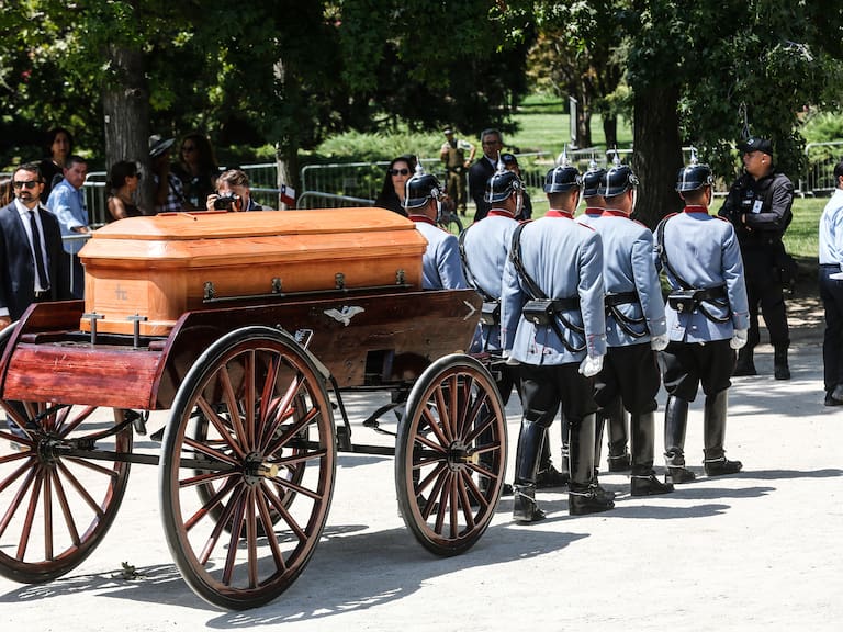 Las emotivas imágenes que deja el funeral de Estado del expresidente Sebastián Piñera realizado este viernes 9 de febrero