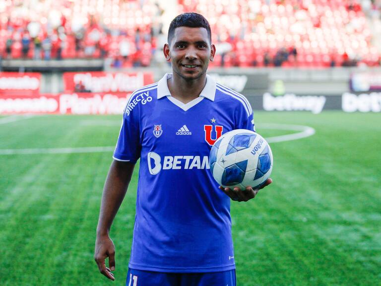 Cristian Palacios tras anotar un triplete en el triunfo de la U: “Fue un hermoso debut en lo personal y en lo colectivo"