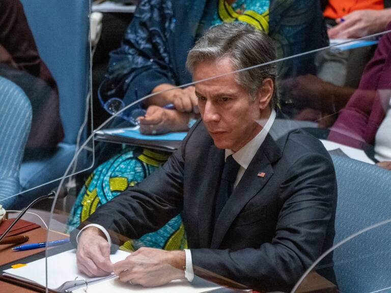El secretario de estado de Estados Unidos Antony Blinken