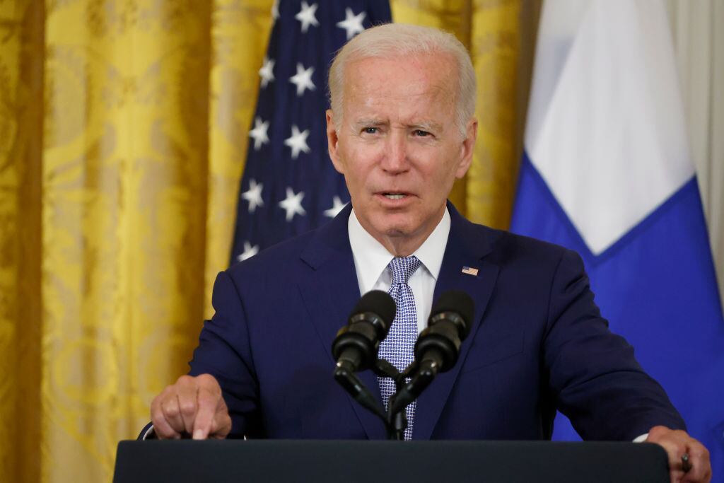 El presidente de Estados Unidos Joe Biden en Washington