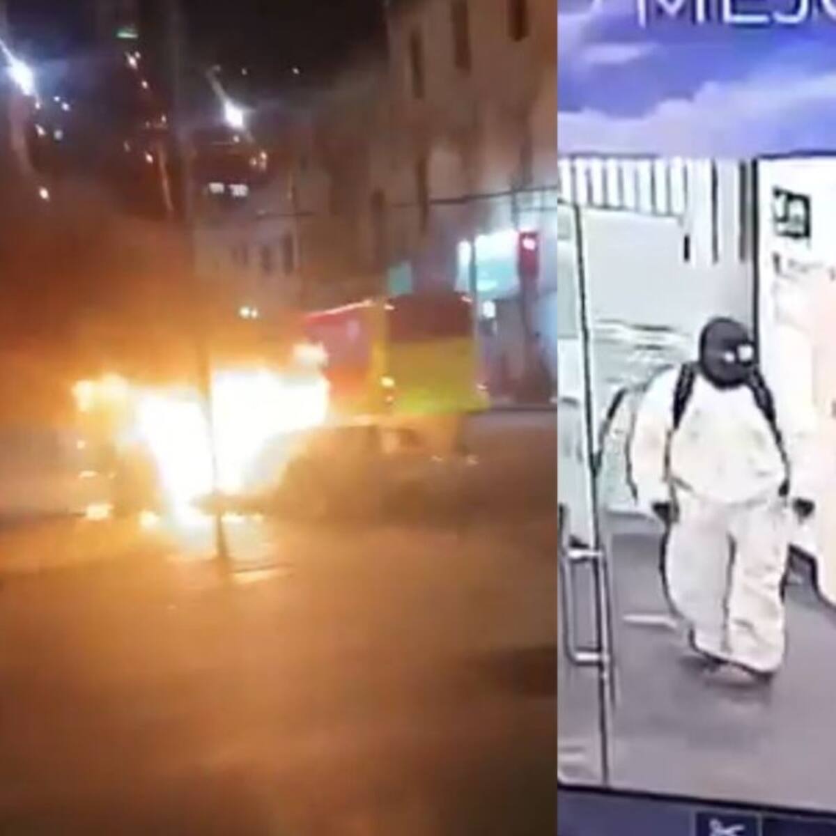 Delincuentes quemaron dos autos: así fue el asalto en reconocida tienda del retail en Valparaíso