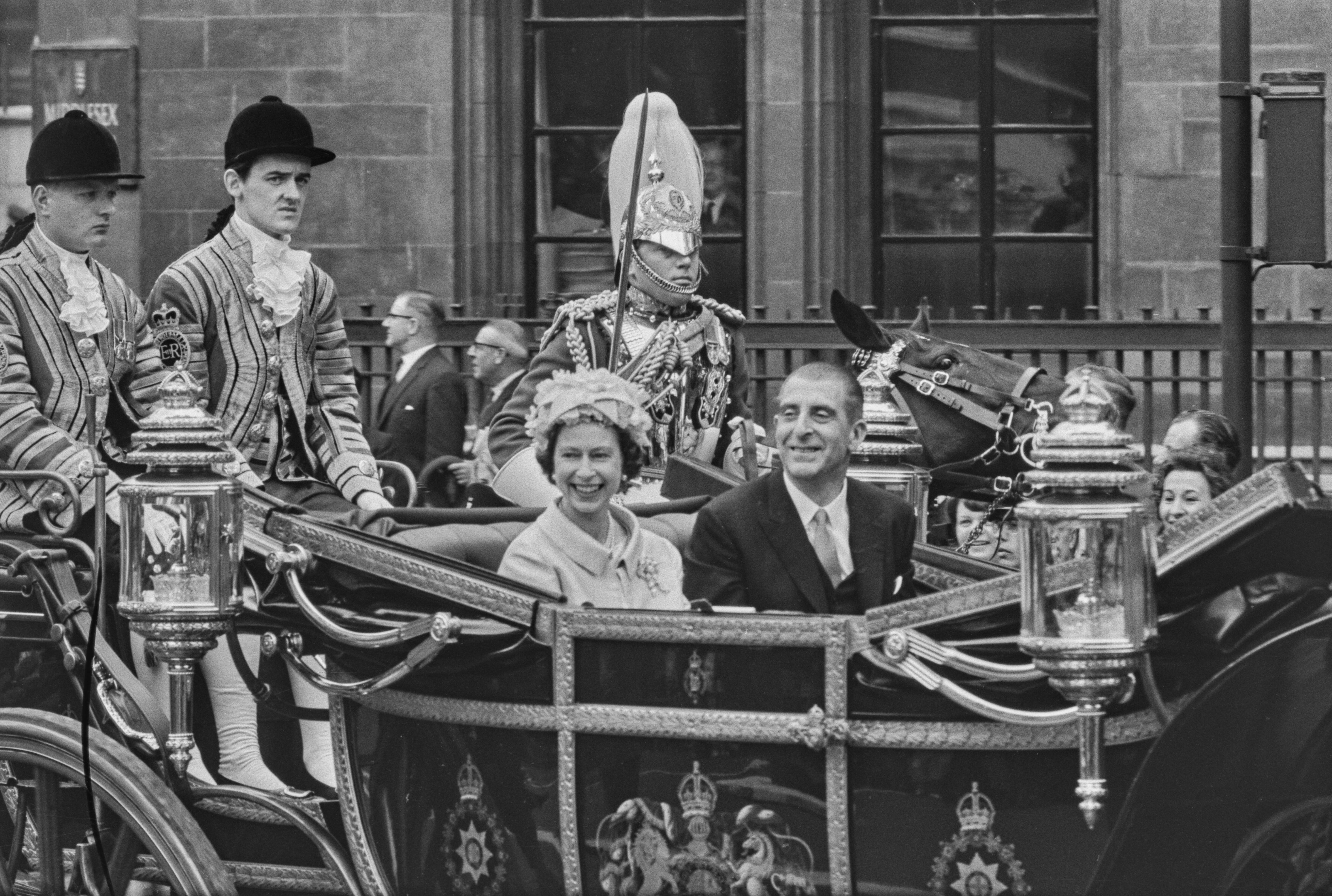 Eduardo Frei Montalva durante su visita a Londes, Reino Unido, el 13 de julio de 1965.