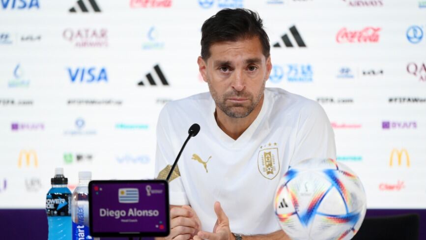 Diego Alonso de cara al debut de Uruguay en el Mundial de Qatar: "Los jugadores uruguayos son los mejores del mundo"