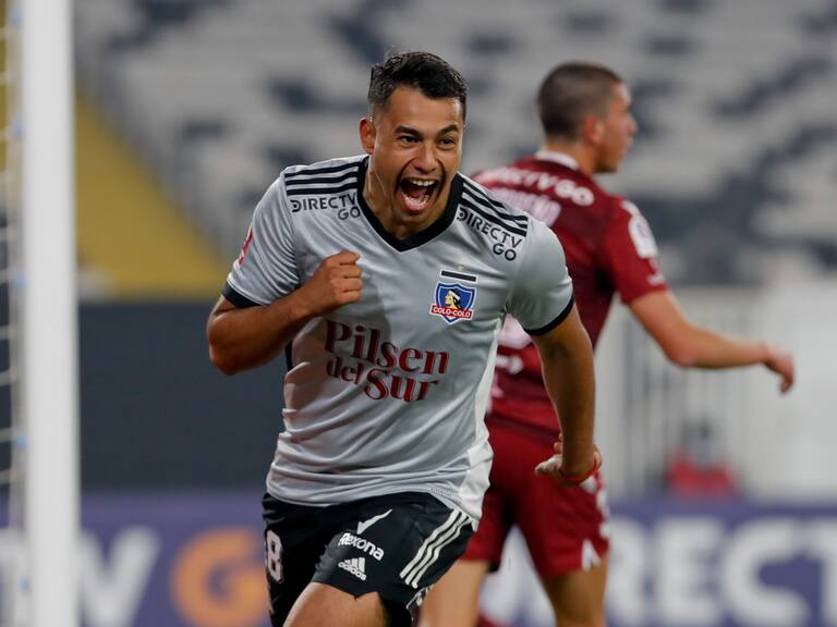 4 de Julio del 2021/SANTIAGOIvan Morales(c) anota y celebra su segundo gol y el 2 a 0 de Colo Colo ,durante el partido valido por los octavos de Final vuelta de la Copa Chile 2021, entre Colo Colo vs Deportes La Serena, disputado en el Estadio Monumental.
FOTO:FRANCISCO LONGA/AGENCIAUNO