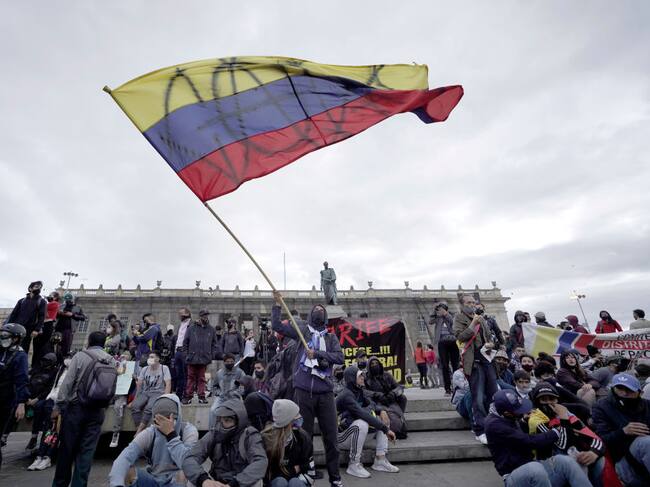 Imagen de los tribunales de justicia en Bogotá