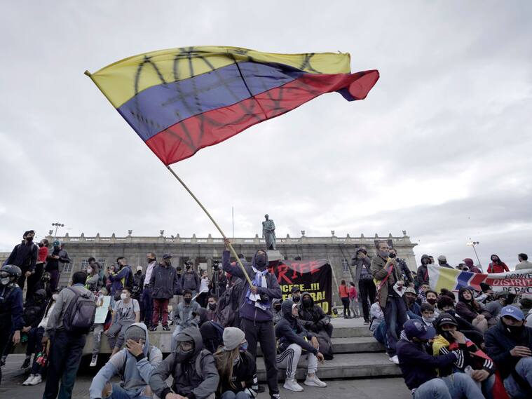 Imagen de los tribunales de justicia en Bogotá