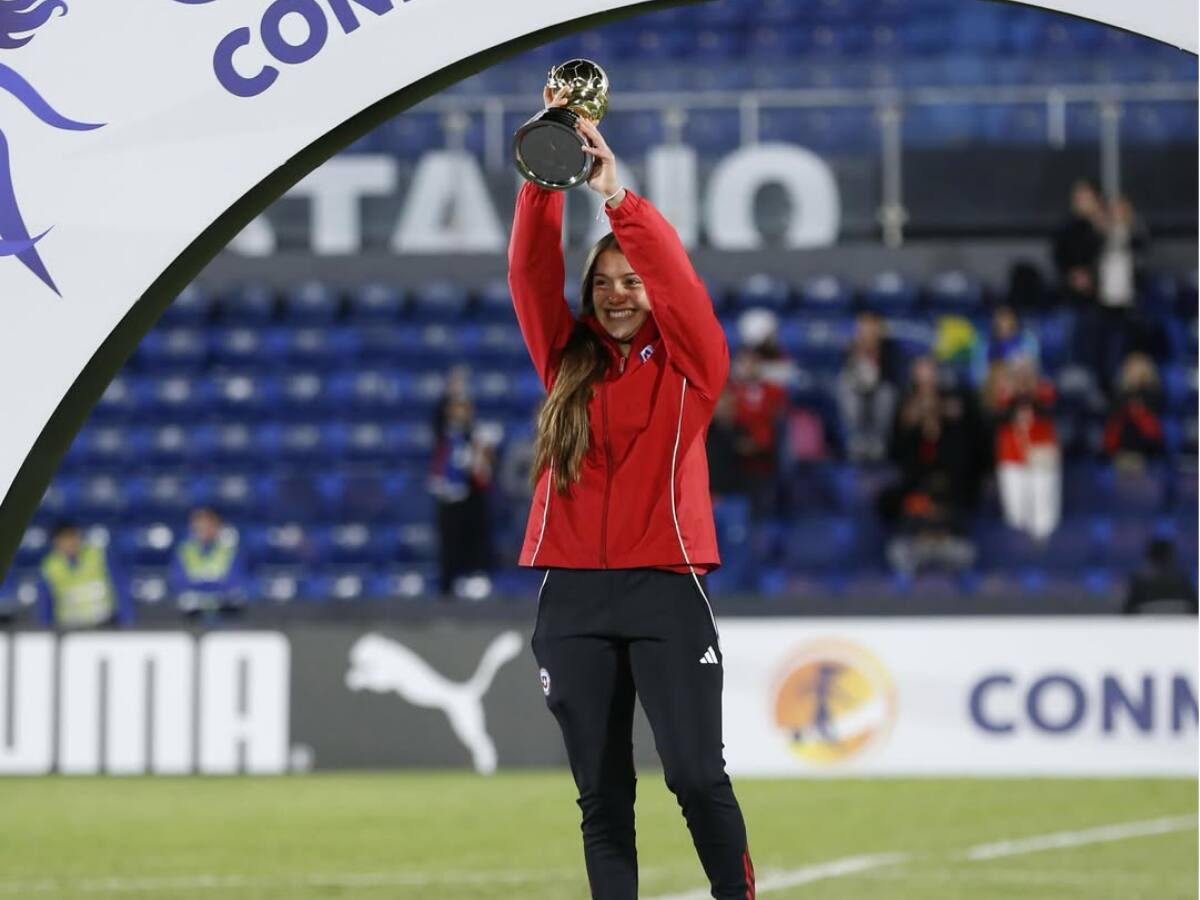 Fue la figura de la Roja femenina sub 17 y dejó un emotivo mensaje: “Detrás está mi familia, mi pareja...”