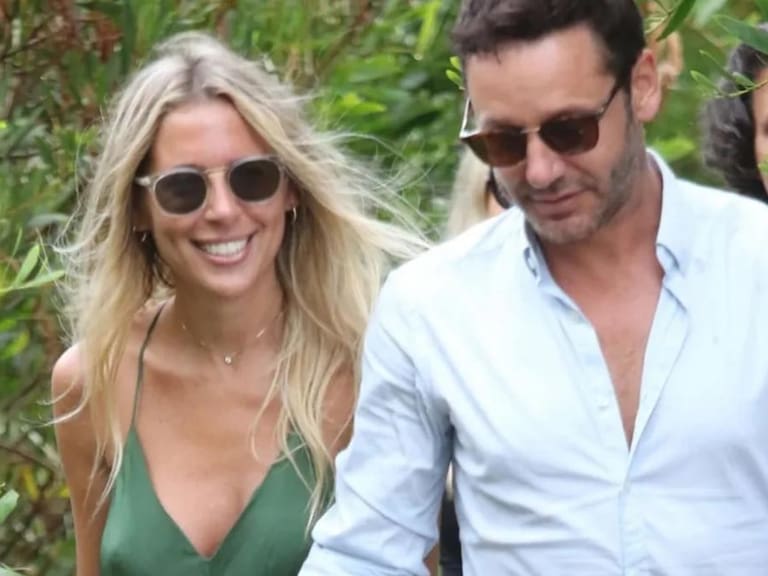 Benjamín Vicuña y su novia