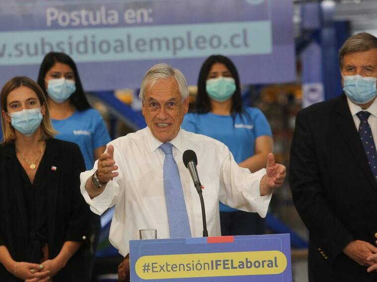 Presidente Piñera anuncia IFE Laboral escala 1020 ok