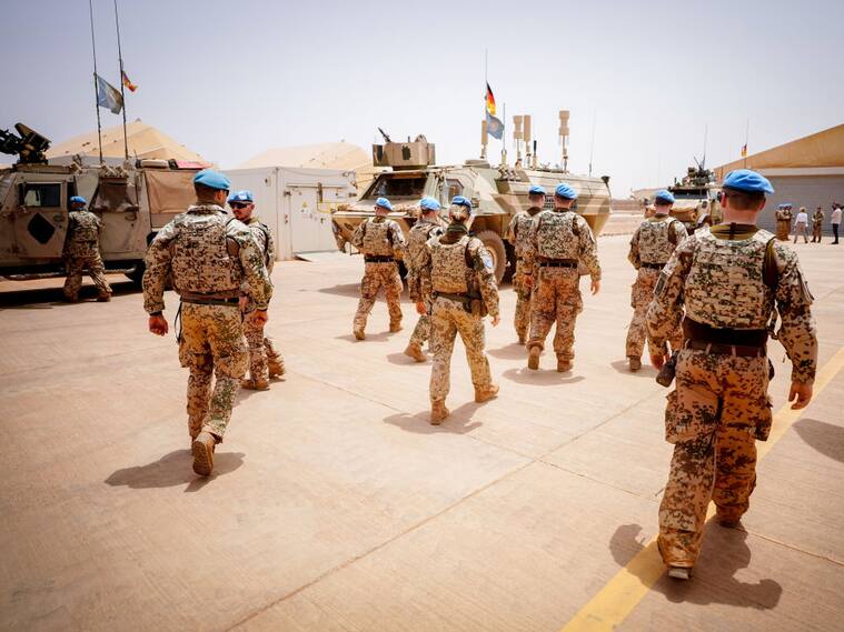 Militares de Alemania en la misión especial que desarrollan en Mali