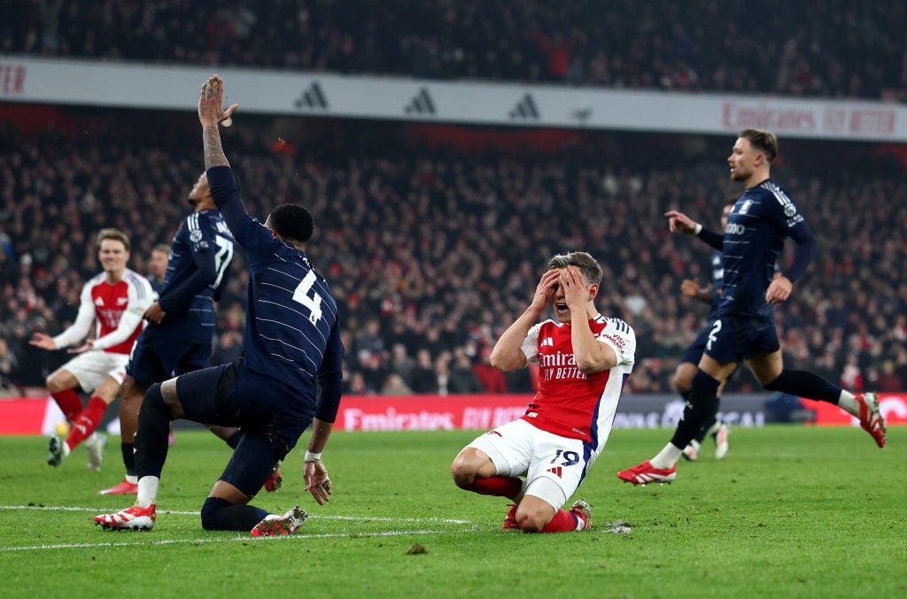 Arsenal vs Aston Villa por la Premier League 2024-25 | Getty Images
