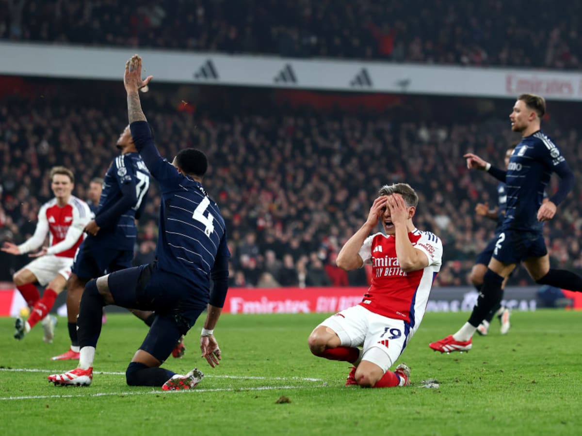 Arsenal cede un empate frente al Aston Villa y permite el escape final del Liverpool en la Premier