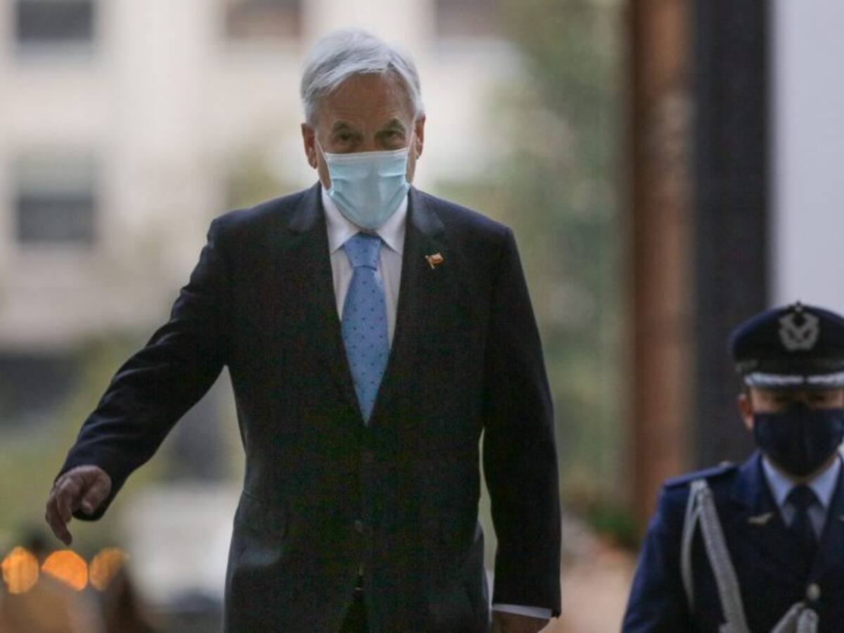 Presidente Sebastián Piñera salió por última vez del Palacio de La Moneda