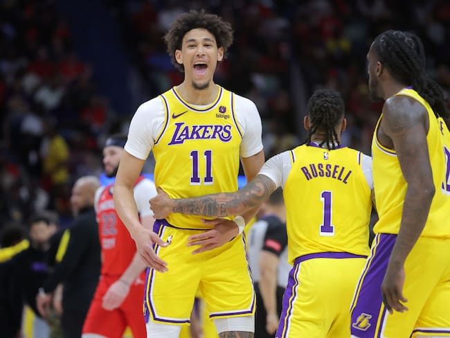 Play-in NBA: los Lakers vencieron a los Pelicans en un intenso partido y aseguraron su cupo en los playoffs