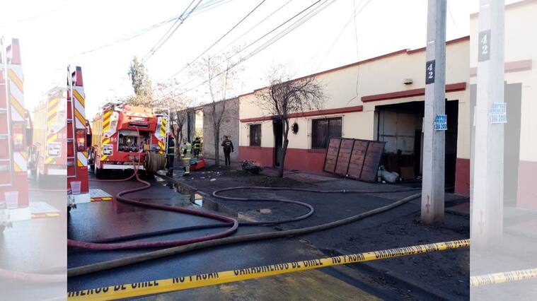 Incendio, La Legua, Traperos de Emaus