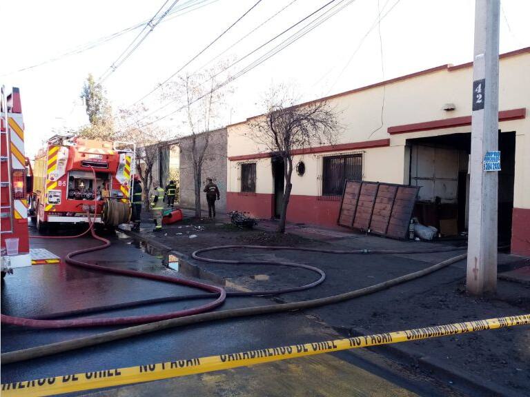 Incendio, La Legua, Traperos de Emaus