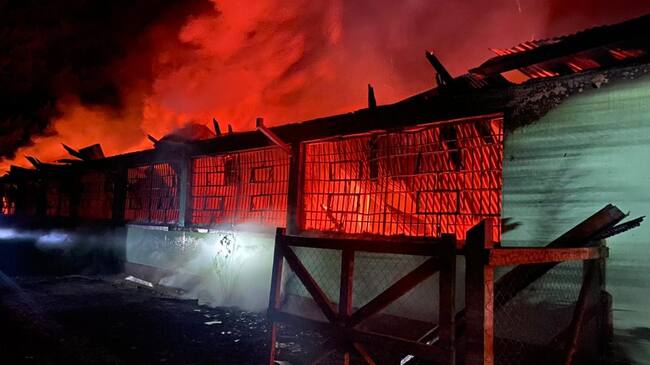 atentado incendiario en macrozona sur