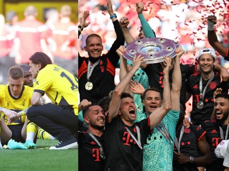 Borussia Dortmund deja escapar el título y Bayern Munich se convierte en campeón de la Bundesliga con agónico gol