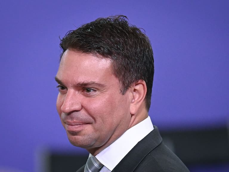 General director of ABIN (Brasilian Intelligence Agency) Alexandre Ramagem arrives for the launching ceremony of the National Vaccination Operationalization Plan against COVID-19 at Planalto Palace in Brasilia, Brazil, on Wednesday, Dec. 16, 2020. (Photo by Andre Borges/NurPhoto via Getty Images)