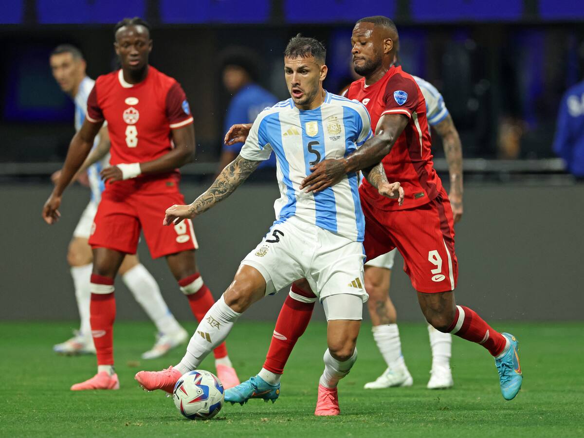 Argentina batalló para debutar con un triunfo en Copa América ante Canadá