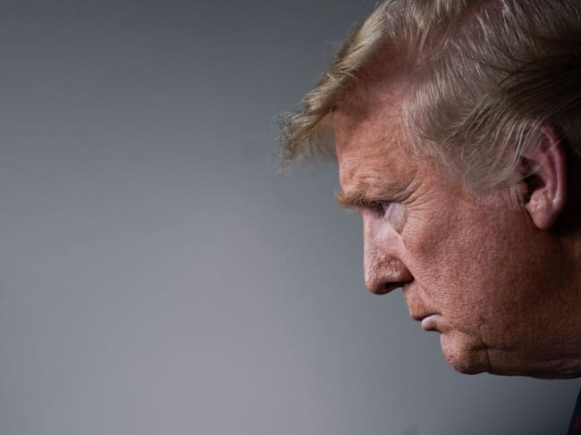 El gobernante republicano Donald Trump