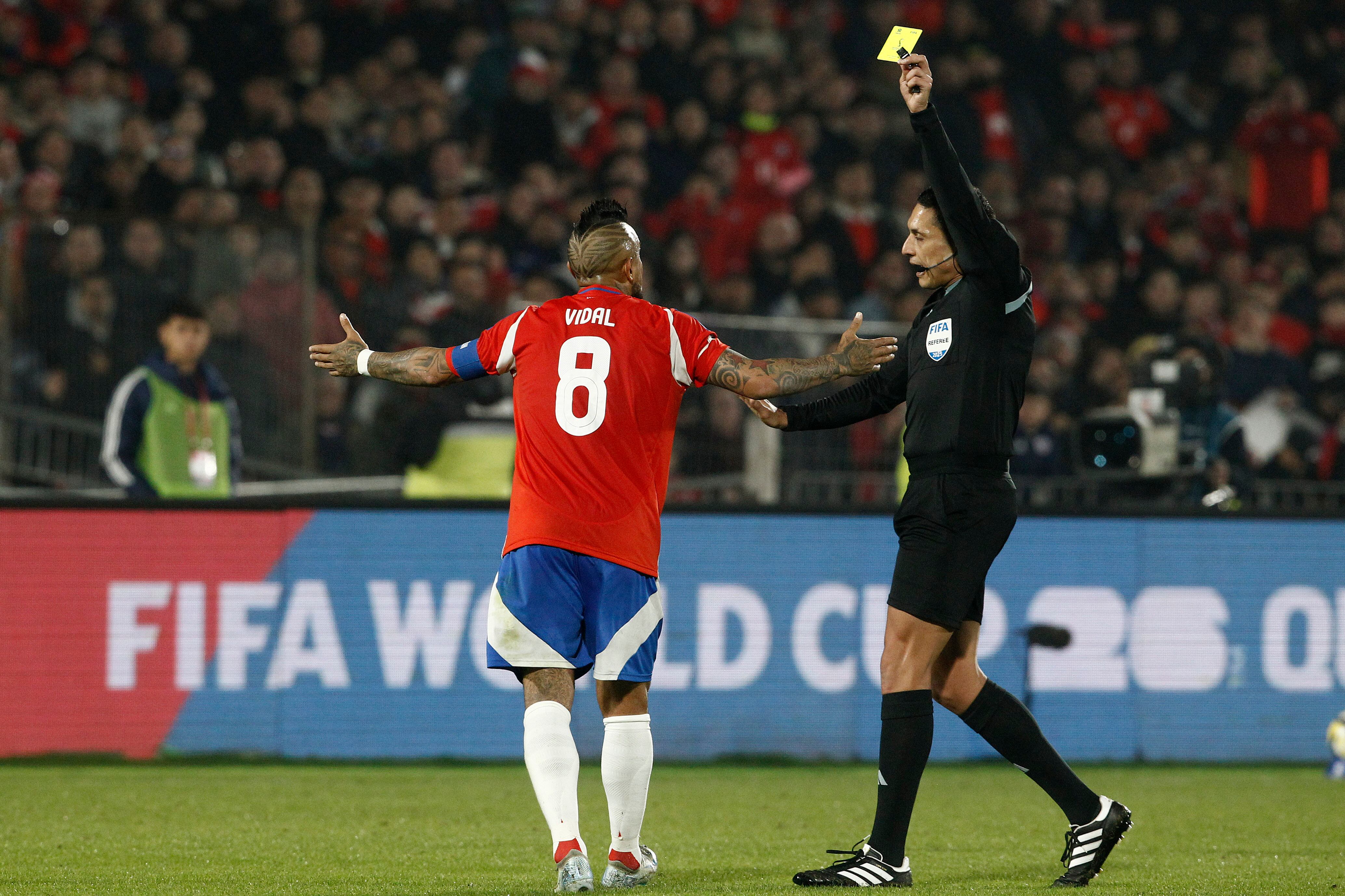 5 DE JUNIO DE 2025, SANTIAGODurante el partido, válido por las clasificatorias 2026, entre las selecciones de Chile y Argentina, disputado en el estadio Nacional
FOTO:ERNESTO GUEVARA/AGENCIAUNO