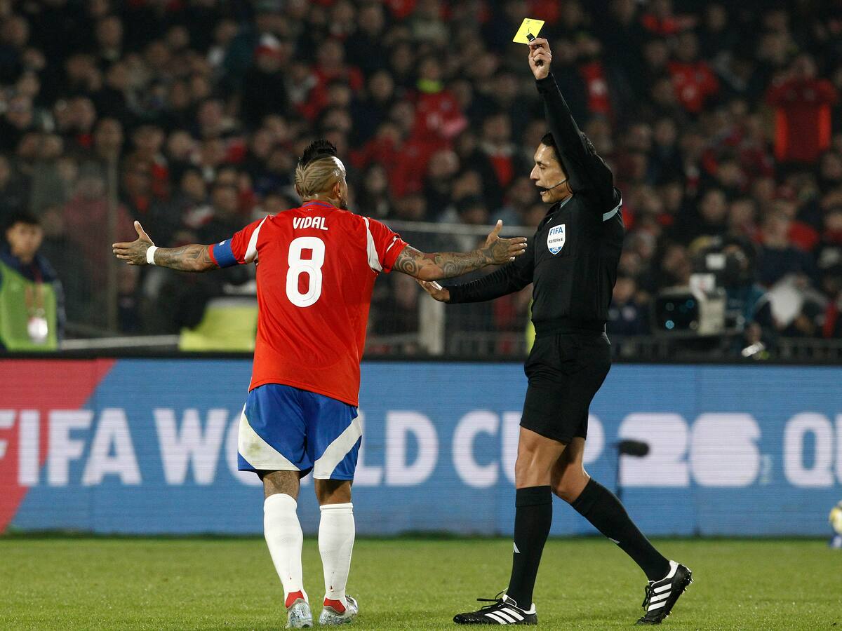 Casa de apuestas ligada a Vidal desmiente que se pudiera apostar por su tarjeta amarilla contra Argentina