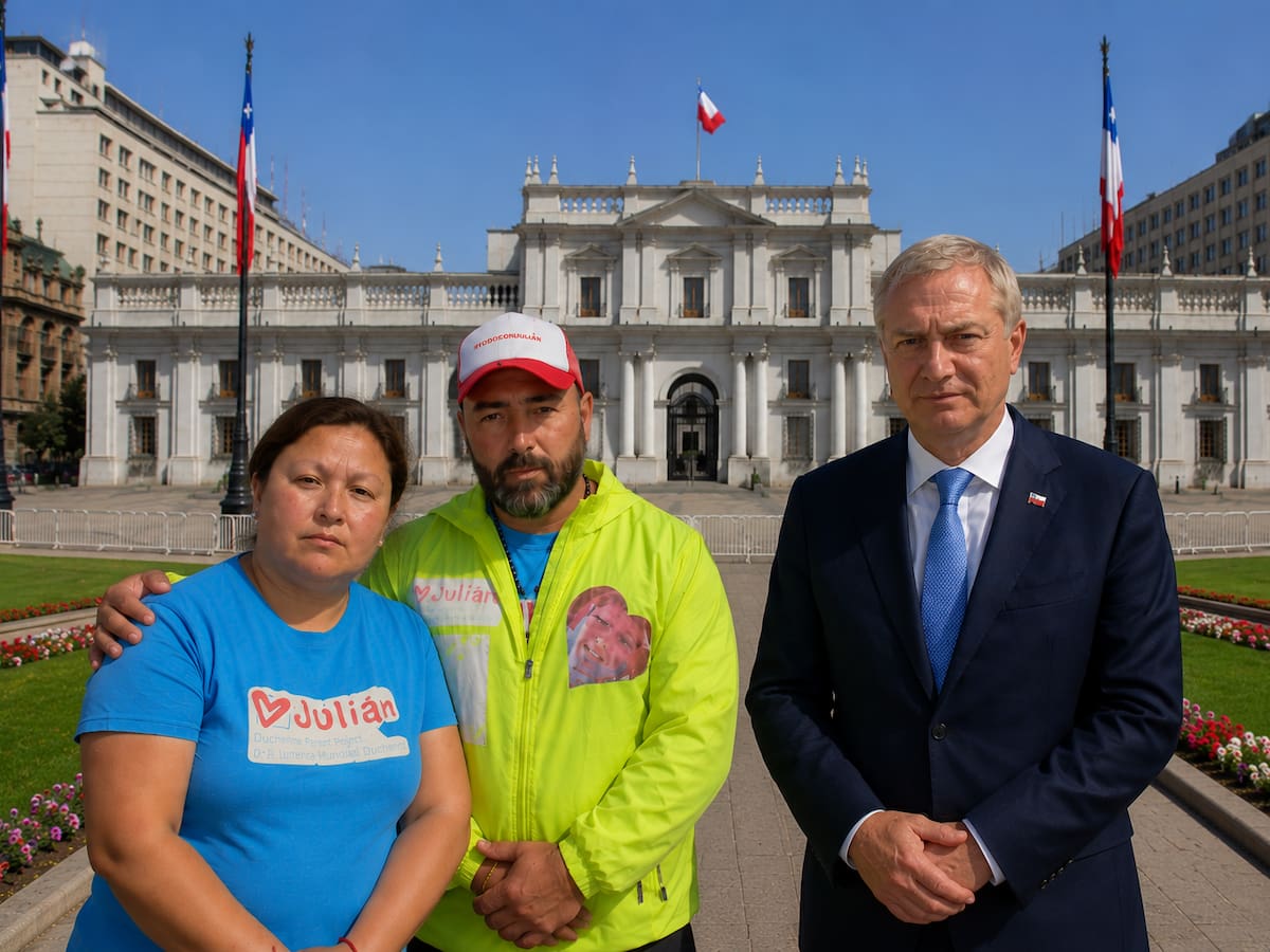 “Estamos muy tristes”: Familia de joven con Duchenne no fue recibida por el Presidente Kast tras caminata de 32 días