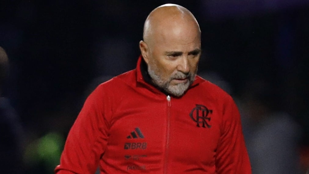La tristeza de Jorge Sampaoli tras humillante goleada que sufrió Flamengo: "Mi equipo no estuvo en la cancha"