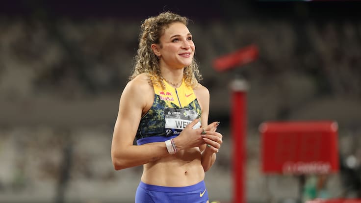Martina Weil sigue bajando su registro en los 400 metros planos y logra un podio en Europa